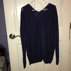 Oversized Vince V-Neck Top